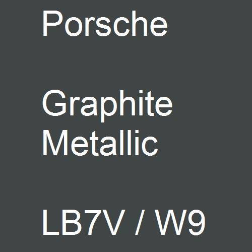 Porsche, Graphite Metallic, LB7V / W9.